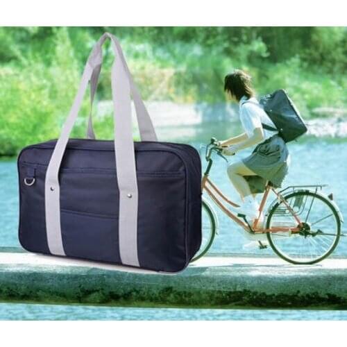 Anime K-ON Classic Japan / Japanese Student JK Uniform Bag Seifuku Lolita Cosplay Accessory or Daily Use Hand Bag 4 Colors