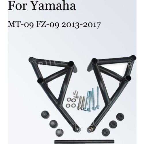For Yamaha MT-09 FZ-09 2013 2014 2015 2016 2017 Motorcycle Stunt Cage Engine Guard Crash bar Frame Slider