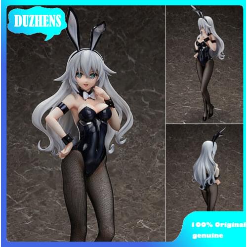 100% Original genuine Hyperdimension Neptunia Black Heart 1/4 Bunny Girl Action Figure Anime Figure Model Toys Figure Doll Gift