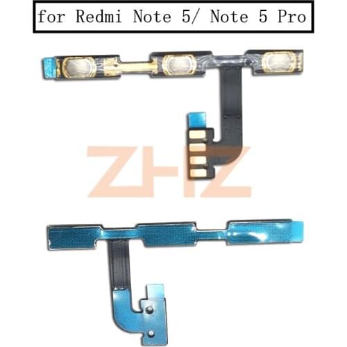 For Xiaomi Redmi Note 5/ Note 5 Pro Power Volume Side Key Button Flex Cable ON OFF Switch Flex Cable Replacement Repair Parts