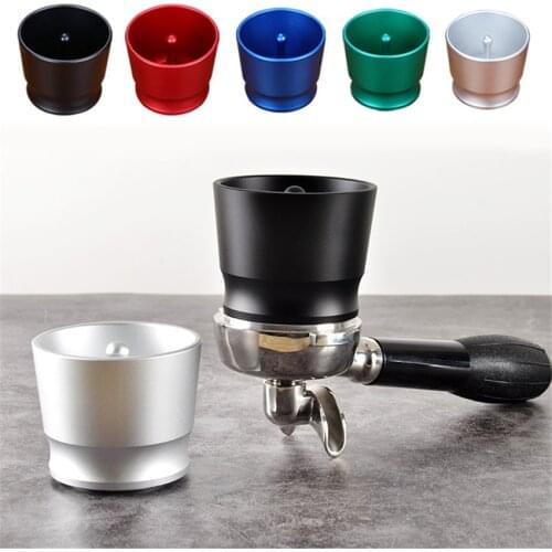EK43 Grinder Aluminum Intelligent Dosing Ring for Brewing Bowl Coffee Powder for Espresso Barista Tool for 58MM Coffee Tamper