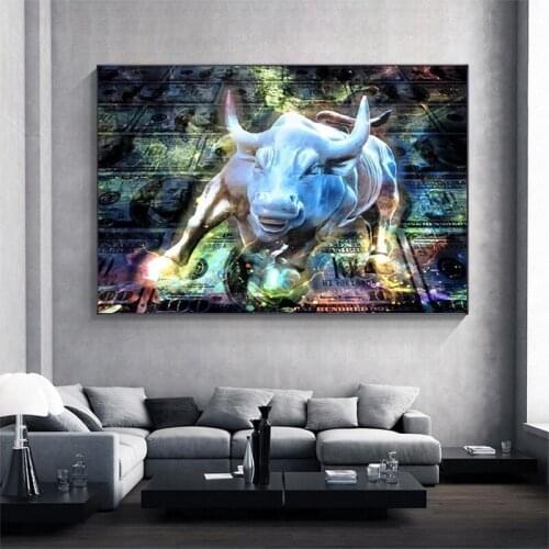 Two Beasts Canvas Painting Room Decoration Posters and Prints Painting Art Pictures Print Canvas Painting Home Decoration