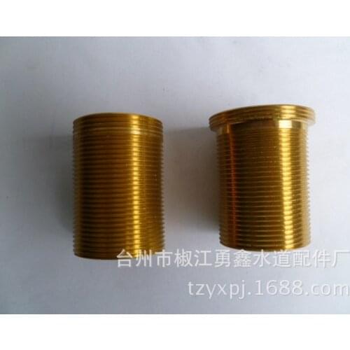 32mm Faucet mounting fixture thickening copper,37mm high straight foot nut hot and cold single hole fixed faucet accessories