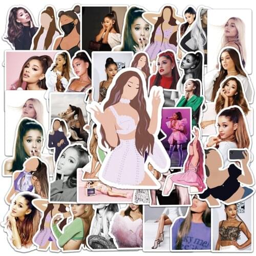 2021 New Sexy Ariana A Girl Sexy Personality Graffiti Decoration Suitcase Guitar Waterproof Stickers Wholesale