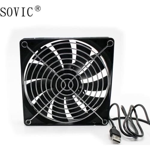 HOT SALE Portable 140mm Fan Air Cooler Mini Desk USB 5V Fan Third Wind Fashion USB Fan For PC Accessories cooler