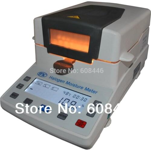 Professional Infrared Halogen Moisture Meter Tester 0-100% for Medicine Grain Tea hazelnut fiber XY105W Goniophotometer