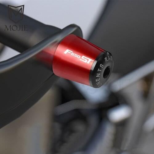 7/8" 22mm Motorcycle Handlebar Grips End Handle Bar Cap End Plug For BMW F650ST F650 ST F 650 ST 1997-2000 Handlebar Grips End