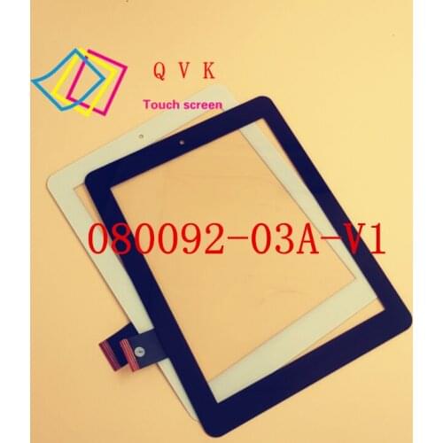 8inch black have in stock 080092-03A-V1 F0603X touch screen panel digitizer glass sensor replacement F0603 X