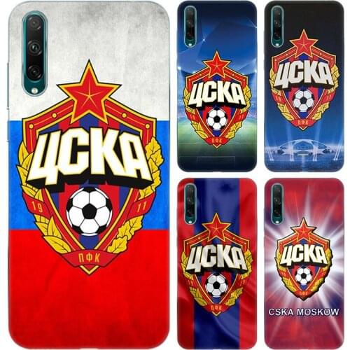 Hot Russia PFC CSKA Moscow Silicone Case for Huawei Honor 9A 9S 9C 9X Lite X10 Max V20 V30 30 30S Play 3E 4T Pro Plus 5G Cover