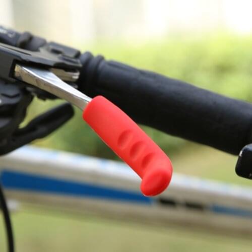 2pcs Silicone Bicycle Cycling Brake Sleeve Universal Handle Cover Anti-Skid Protector Mountain Road Bike Accessories