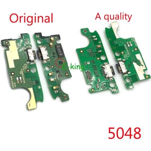 10PCS USB Port Charging Board For Alcatel 3X 5048 2019 USB Charging Dock Port Flex Cable Repair Parts