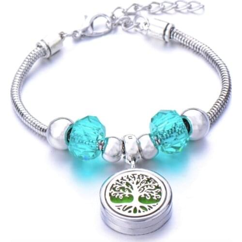 PB1 Charm Bracelets For Women Men Original Streamer Crystal Beaded Fine Women Bracelet Bangle Jewelry Gifts