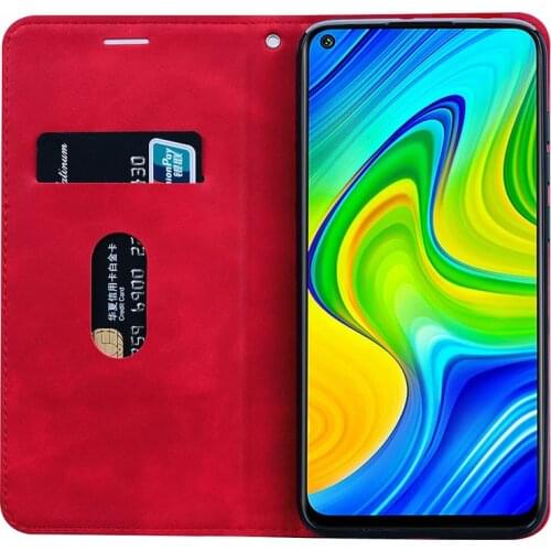Leather Flip Case for Redmi 9 Prime Case Cover on redmy redmi note 9s 9 pro 9a 9c a 9 c 9 coque fundas for xiaomi redmi 9a etui