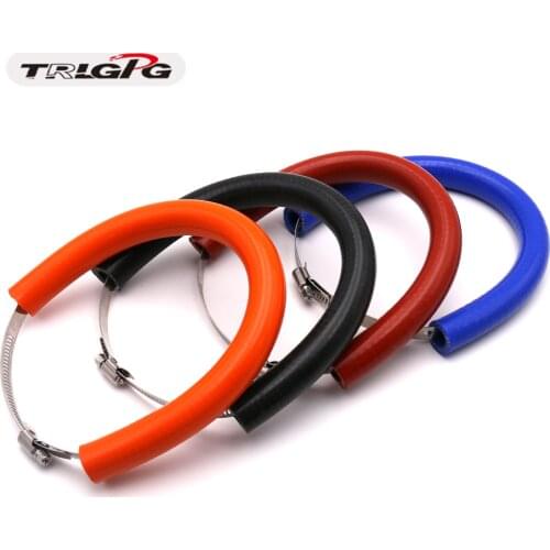 Hot Sale 6 Colors Motorcycle Silencer/Round Oval Moto Exhaust Muffler Protector Cover Can Fit 100mm-140mm For 950 1190 10