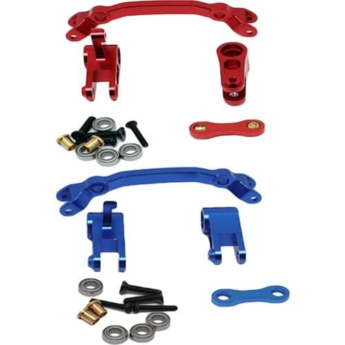 Metal Steering Parts Set for Arrma Senton Typhon Granite 1/10 RC Vehicles Car Model Spare Parts