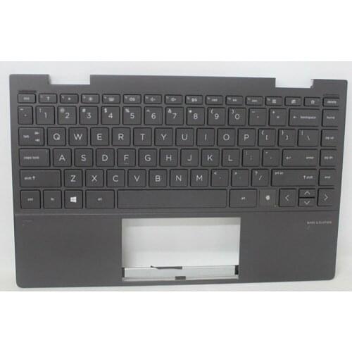 New Palmrest Upper Case Keyboard Bezel Cover For HP ENVY X360 13-AY L94518-001
