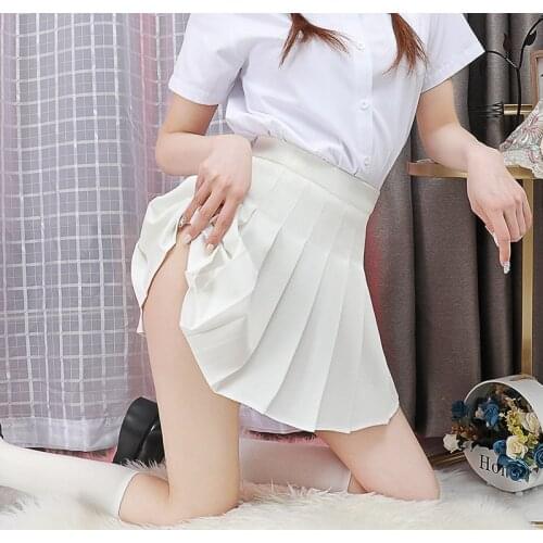 No Lining Elastic Waist Pleated Tennis Skirt Womens Athletic Golf Skort Sport Outfits Running Mini Skirts Mini Skirts Sexy Skirt