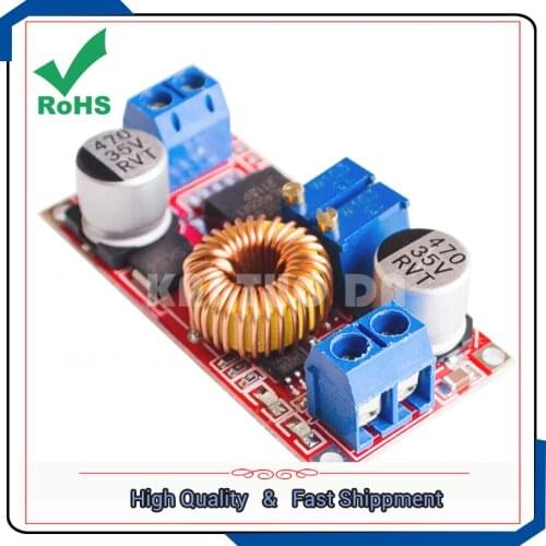 Constant current constant voltage high current 5A lithium ion battery charging LED drive power supply module charge