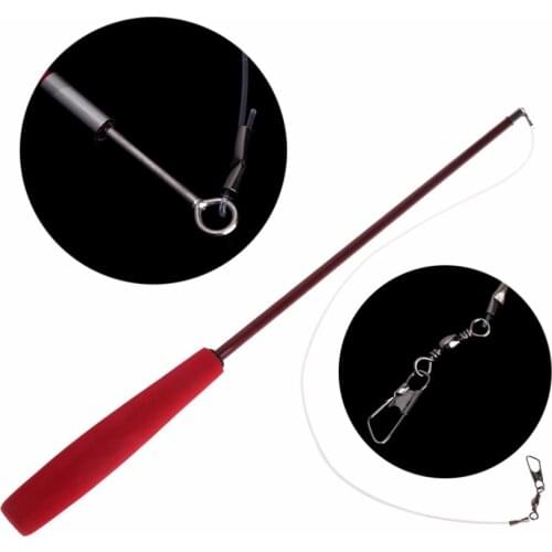 Adjustable Cat Toy Plush Stick Stretch Kitten Pet Dog Teaser Fun Play Wand Interactive Wire Cats Stick Toys 5 Colors C42