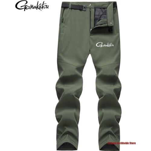 New Brand Gamakatsu Waterproof Fishing Pants Outdoor Quick Dry Mens Fishing Clothes Plus Size Anti Uv Cycling Fishing Clothing