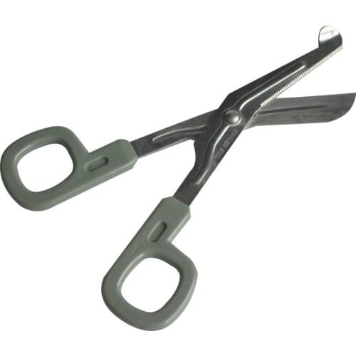 1piece For First Aid Medical Use EDC Gear Curved Blade Nurse Shears Bandage Paramedic Trauma EMT Scissors Stainless Steel 15cm