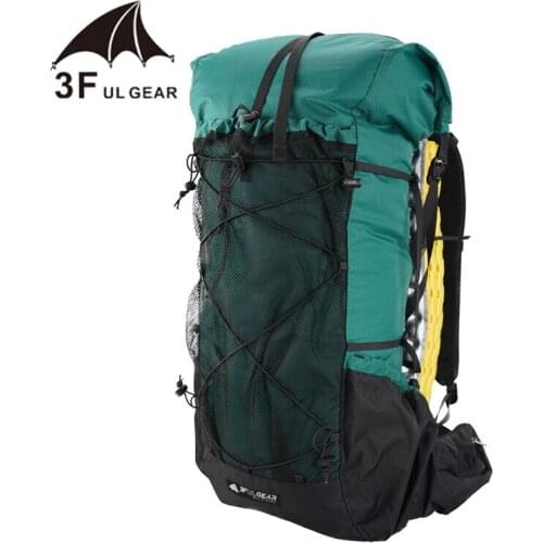 3F UL GEAR Water-resistant Hiking Backpack Lightweight Camping Pack Travel Mountaineering Backpacking Trekking Rucksacks 40+16L