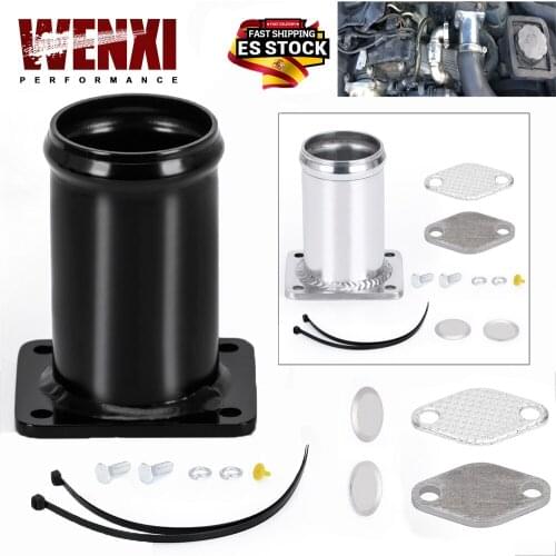 Aluminum EGR Removal Kit / EGR Delete Kit Blanking Bypass For BMW E46 318d 320d 330d 330xd 320cd 318td 320td WX-EGR07