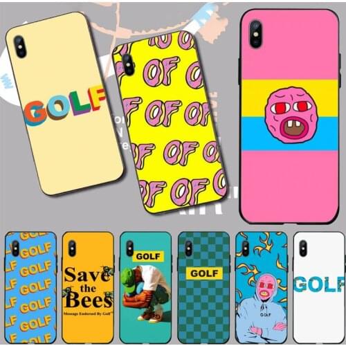 Tyler the creator Golf Phone Case for iPhone 11 12 pro XS MAX 8 7 6 6S Plus X 5S SE 2020 mini