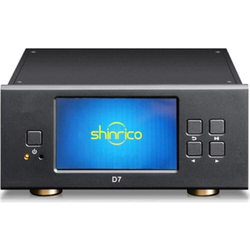 XRK (Shinrico) D7 24bit 192K Digital Turntable Output SACD/DSD/HIFI lossless Music Player AC110V/220 Input