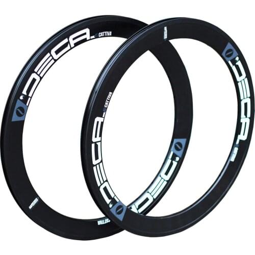 DECA 20" 1 1/8" Alloy Rim 22" 451 406 20H 24H for Minivelo Mini Velo Folding Bike V Caliper Disc Brake Rims Seemless Weld