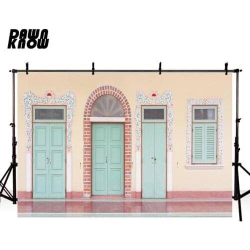 DAWNKNOW House Door Photography Background Backdrop For Photographers Personal Photocall Shoot Wedding Photo Studio G670