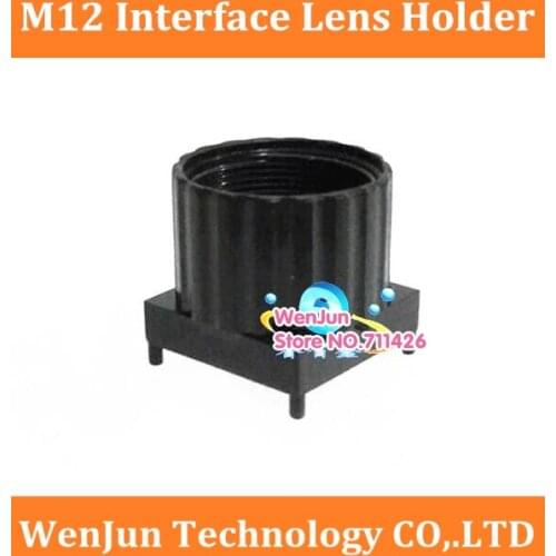 Hot Sale Automobile backsight camera/ lens mount M12 interface plastic base 004 lace without ear hole COMS lens holder