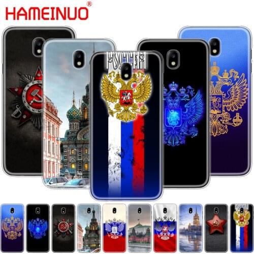 HAMEINUO russian flag eagle cover phone case for Samsung Galaxy J3 J5 J7 2017 J527 J727 J327 J3 Prime J330 J530 J730 PRO