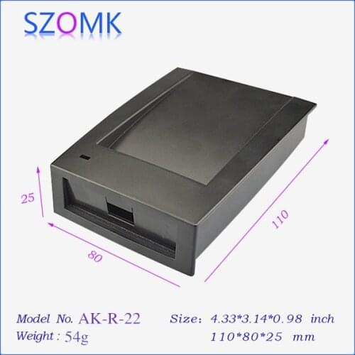 IC card access door alarm plastic sensor enclosure (2 pcs) 110*80*25mm abs plastic control boxes, 2015 new plastic boxes