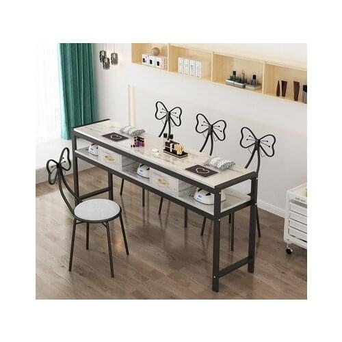 Manicure table and chair set single double manicure table manicure table
