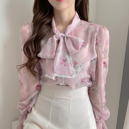 MEUSSIAOZI Printed Blouses