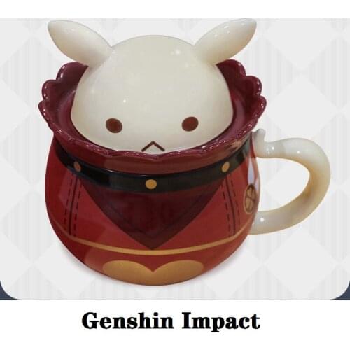 Mihoyo Klee Mug Genshin Impact Klee Bomb Mug Hot Game Genshin Impact Cosplay Props Anime Accessories Office Coffee Cup
