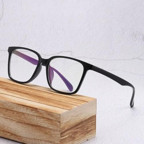 Fashion Square Glasses Frame for Men Retro Vintage Women Optical Transparent Clear Lens Eyeglasses Myopia Frame Computer Eyewear
