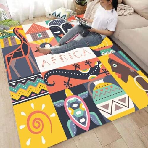 Cartoon children rug colorful soft cute home carpet 3d living room carpet bedroom baby area rugs kids room floor mat custom