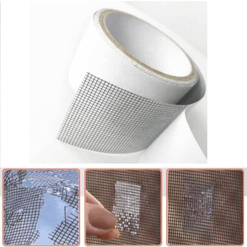 Screen Repair Tape Window Door Waterproof Anti-Mosquito Patch Self-adhesive Super Fix Mesh Netting Broken Holes Tool #6