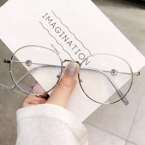 Brand Anti-Blue Myopia Eyeglasses Myopia Sunglasses Computer Glasses Female Student Gaming Large Eyeglasses Frame 0 -0.5~-4.0