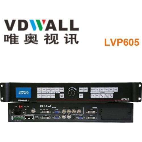 Led video processor VDWALL video processor multi function wall processor outdoor display controller LVP605s with SDI VGA HDMI