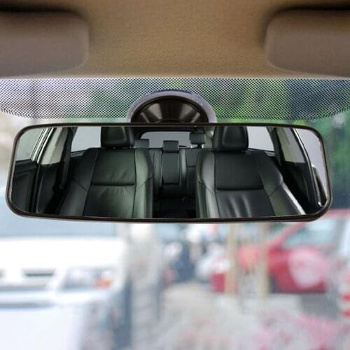 Universal Car Inside Rear View Mirror Baby Viewing Plane Mirror Wall Suction Car Interior Mirrors Rearview Mirror Accessories