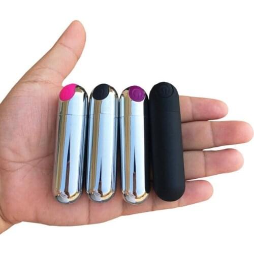 Vaginal Vibrators Massager 10 Frequency Strong Clitoris Stimulator Dildo Bullet Vibration G Spot Sex Toys For Women USB Charge