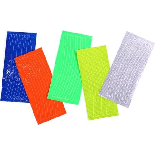 Bike Tire Reflective Sticker Mountain Bike Hub Decoration Decal Wheel Sticker