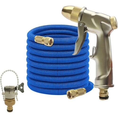 High Quality 17FT-150FT Retractable Garden Hose Lightweight Wearable Magic Hose Car Wash Plastic Hose Outdoor Garden Watering