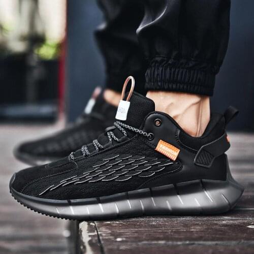 Plus Size Summer Lightweight Sports Shoes Men Big Size Sneakers Mens Running Shoes Sport Men Black Toning Athletic Brands E-808