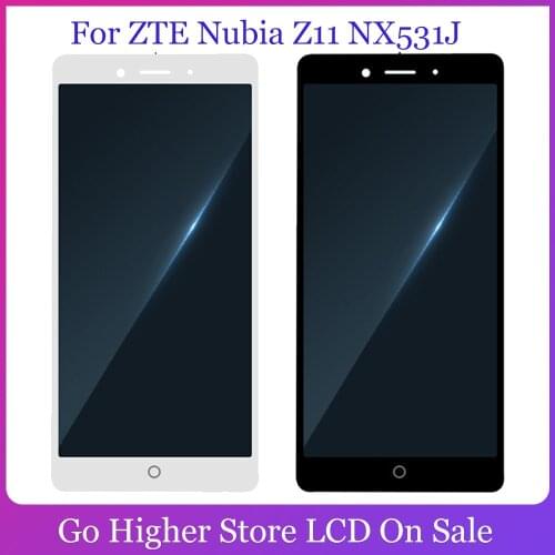 For ZTE Nubia Z11 NX531J LCD Display Touch Screen Digitizer Glass Assembly Free Tools
