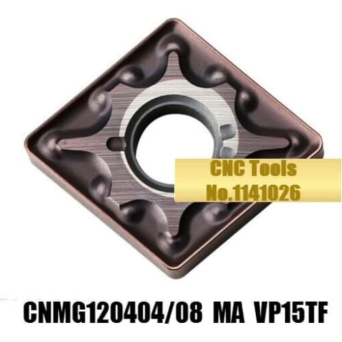 10PCS CNMG120404-MA/CNMG120408-MA/CNMG120412 MA VP15TF,original CNMG 120404/120408 insert carbide for turning tool holder