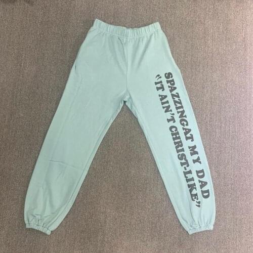 2020 Brand New High Quality Kanye West Jesus Is King CPFM.XYZ Sweatpants Men Women Hiphop Oversize JIK Men Loose Trackpants